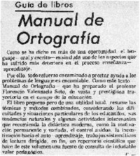 Manual de ortografía