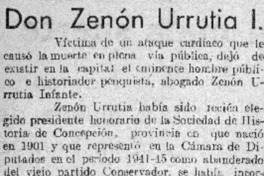 Don Zenón Urrutia I.