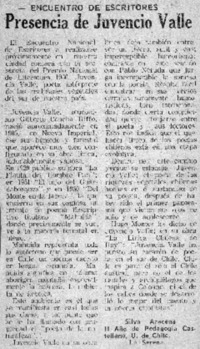 Presencia de Juvencio