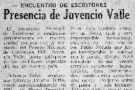Presencia de Juvencio