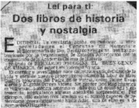Bernardo O'Higgins. El buen genio de América.