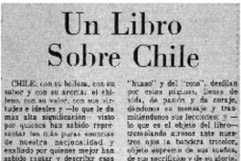 Un libro sobre Chile