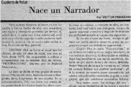 Nace un narrador