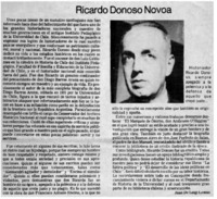 Ricardo Donoso Novoa