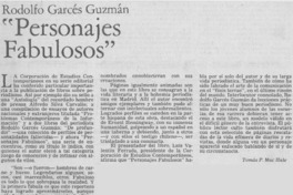 Personajes fabulosos"