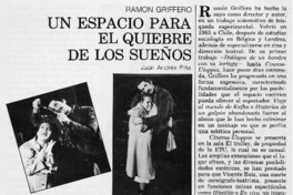 Un espacio para el quiebre de los sueños