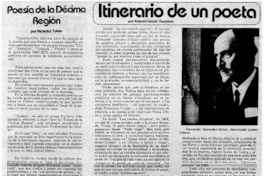 Itinerario de un poeta