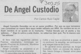 De Angel Custodio