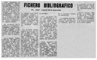 Fichero bibliográfico