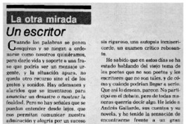 Un escritor