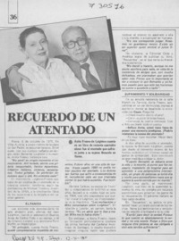 Recuerdo de un atentado: [entrevista]