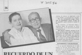 Recuerdo de un atentado: [entrevista]