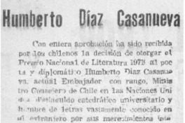 Humberto Díaz Casanueva.