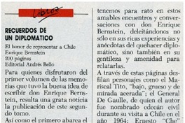 Recuerdos de un diplomático.