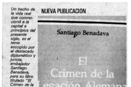 El Crimen de la Legación Alemana.