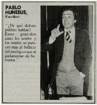 Pablo Huneeus.