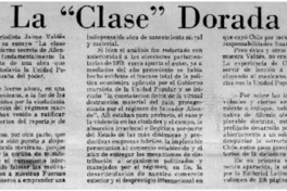 La "Clase Dorada".