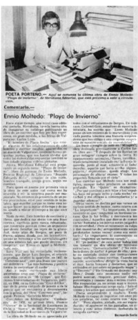 Ennio Moltedo: "playa de invierno"