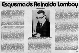 Esquema de Reinaldo Lomboy