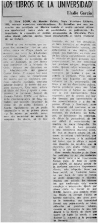 Los libros de la Universadad