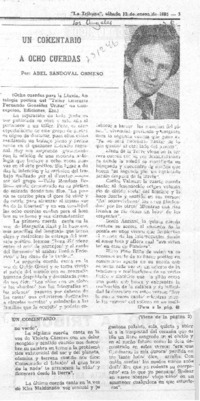 Un comentario a ocho cuerdas