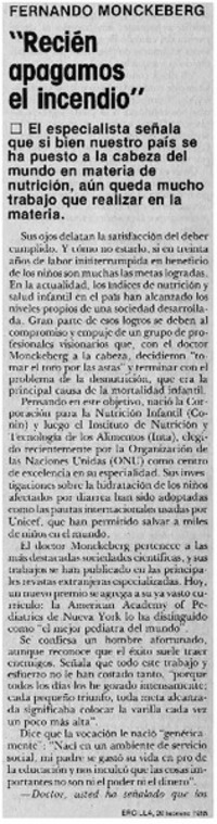 Las razones y las causas : [entrevistas]