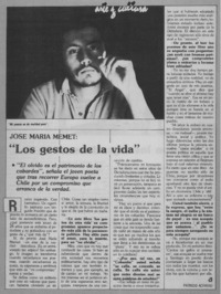 Los gestos de la vida