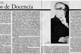 60 años de docencia