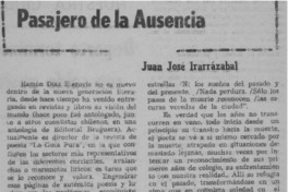 Pasajero de la ausencia