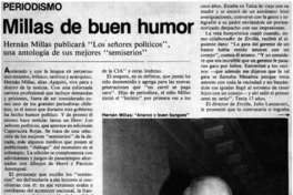 Millas de buen humor: [entrevista]