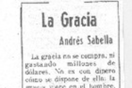 La gracia