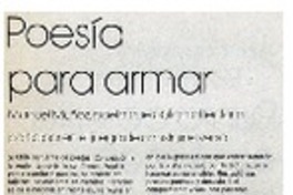 Poesía para armar