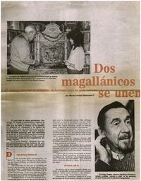 Dos magallánicos se unen para una misma realización teatral