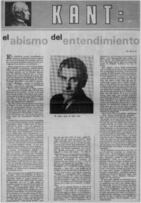 El abismo del entendimiento