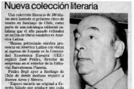 Nueva colección literaria.