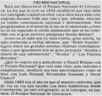 Premio Nacional.