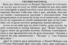 Premio Nacional.