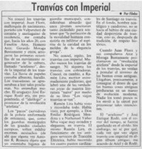 Tranvías con Imperial