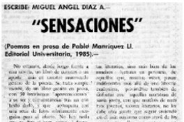 Sensaciones"