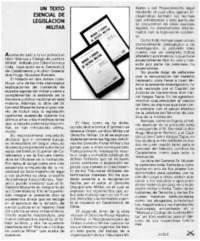Un texto esencial de legislación militar