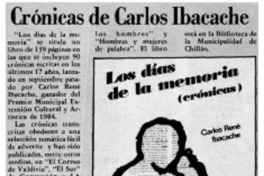Crónicas de Carlos Ibacache.