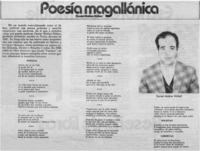 Poesía magallánica.