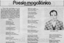 Poesía magallánica.