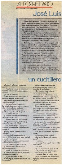 José Luis Rosasco un cuchillero pacifista : [entrevistas]