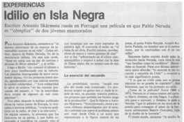 Idilio en Isla Negra.