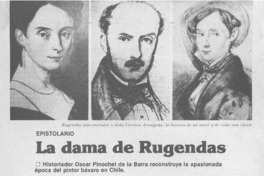 La dama de Rugendas