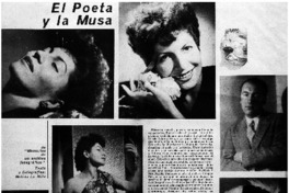 El poeta y la musa.