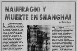 Naufragio y Muerte en Shanghai