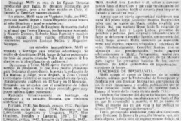 Domingo Melfi, literato talquino.