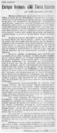 Enrique Neiman, "Mi tierra huasa"